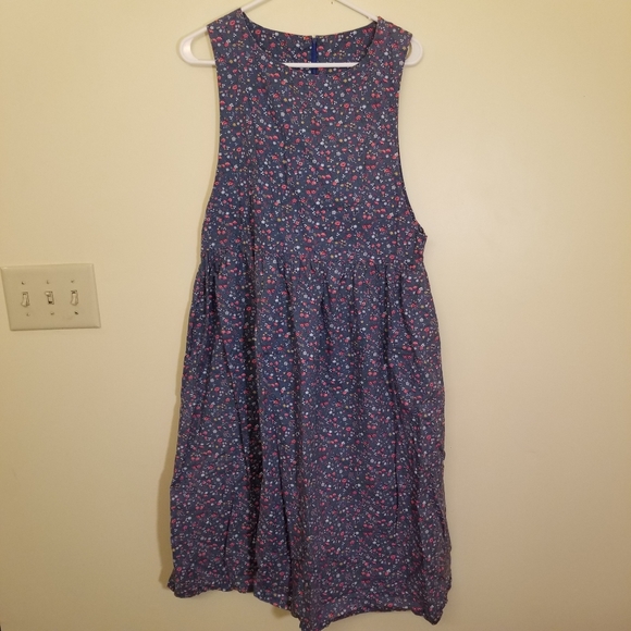 handmade Dresses Handmade Midi Floral Dress With Pockets Poshmark
